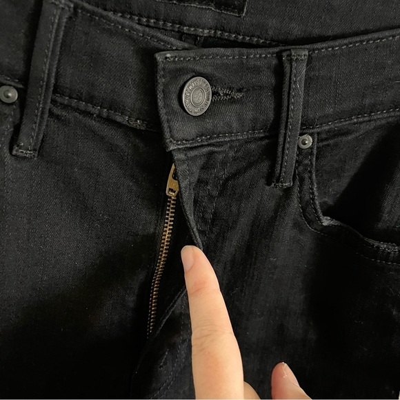 MOTHER x REVOLVE The Insider Crop Step Fray in Guilty Racer - Picture 7 of 14